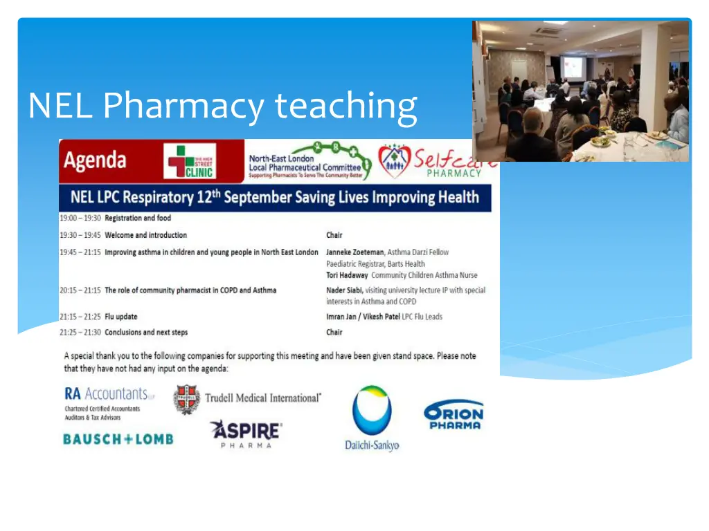 nel pharmacy teaching