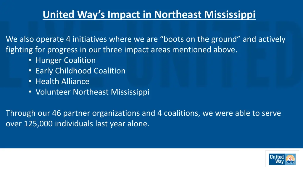 united way s impact in northeast mississippi 1