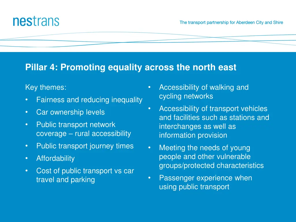 pillar 4 promoting equality across the north east 1