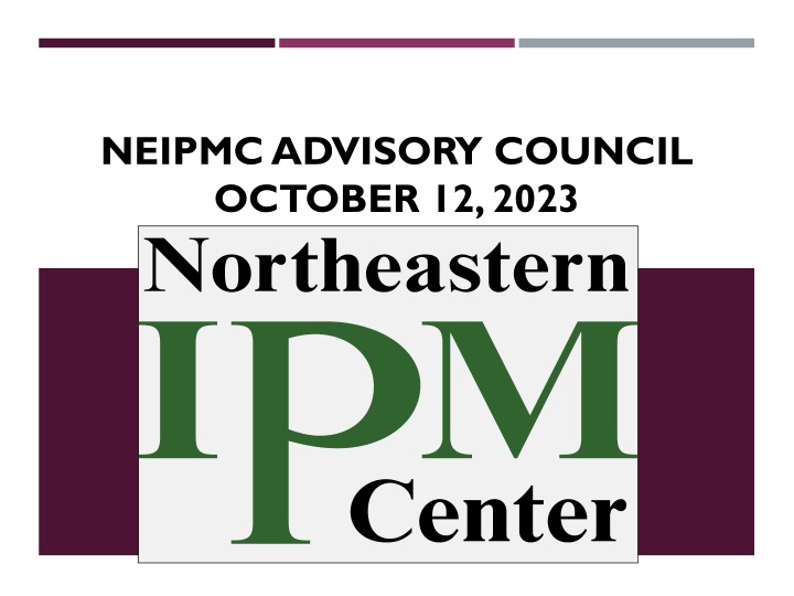 neipmc advisory council october 12 2023