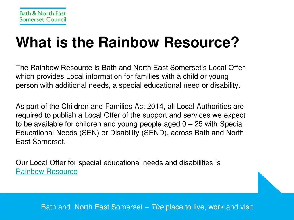 what is the rainbow resource