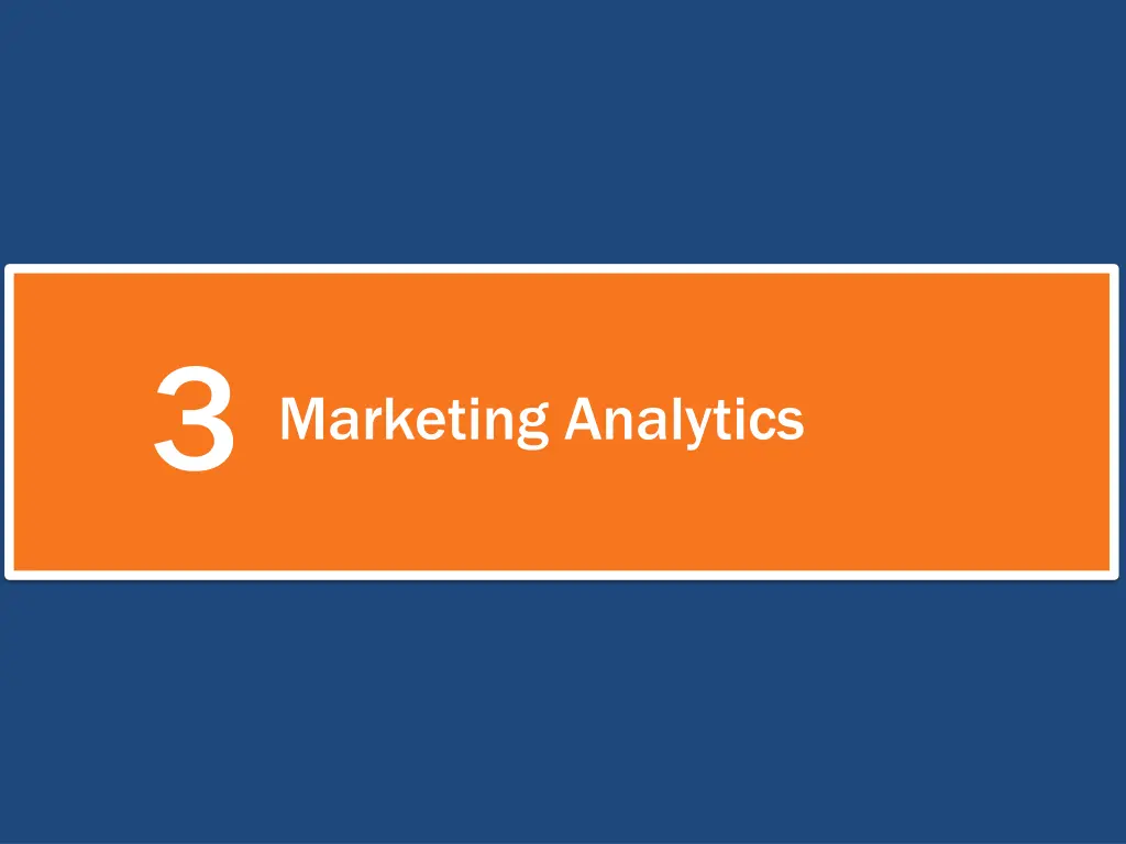 3 marketing analytics