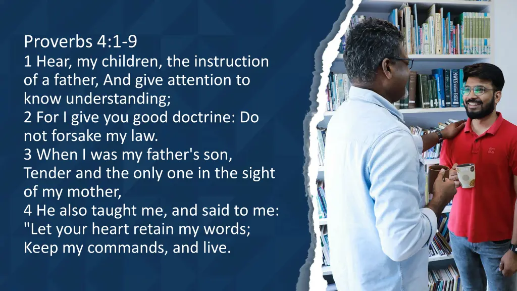 proverbs 4 1 9 1 hear my children the instruction