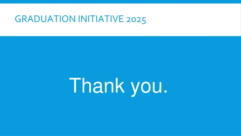 graduation initiative 2025 1