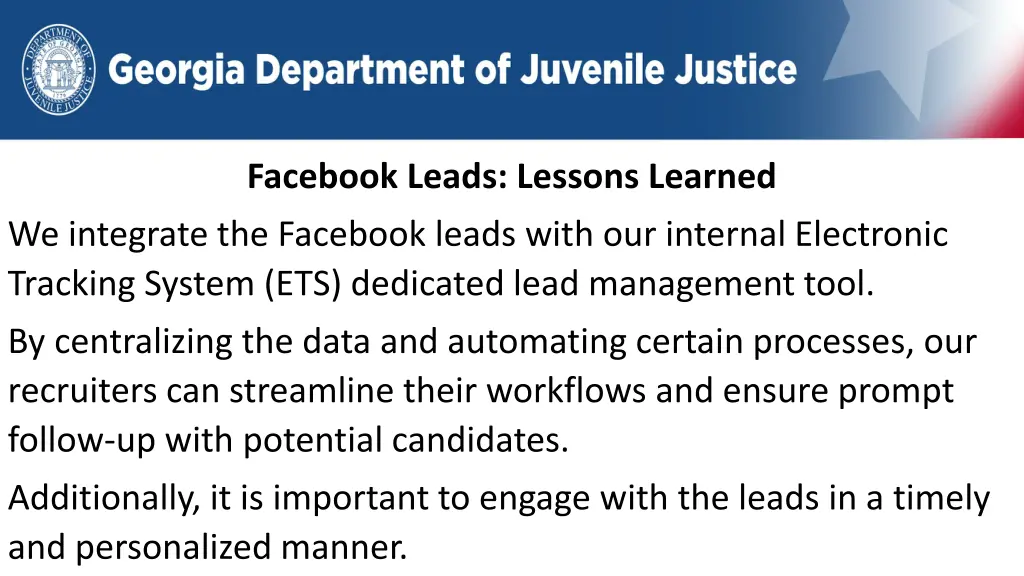 facebook leads lessons learned 3