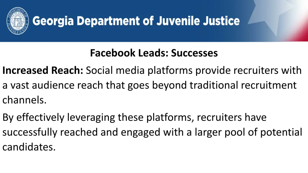 facebook leads successes