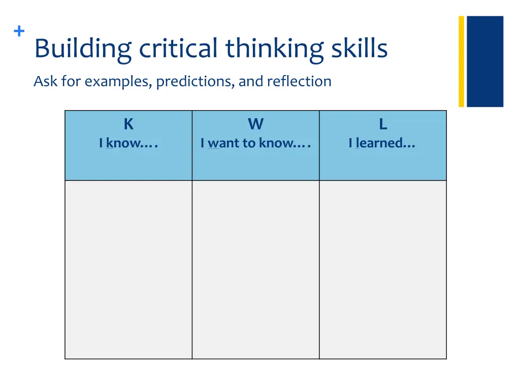 building critical thinking skills 3