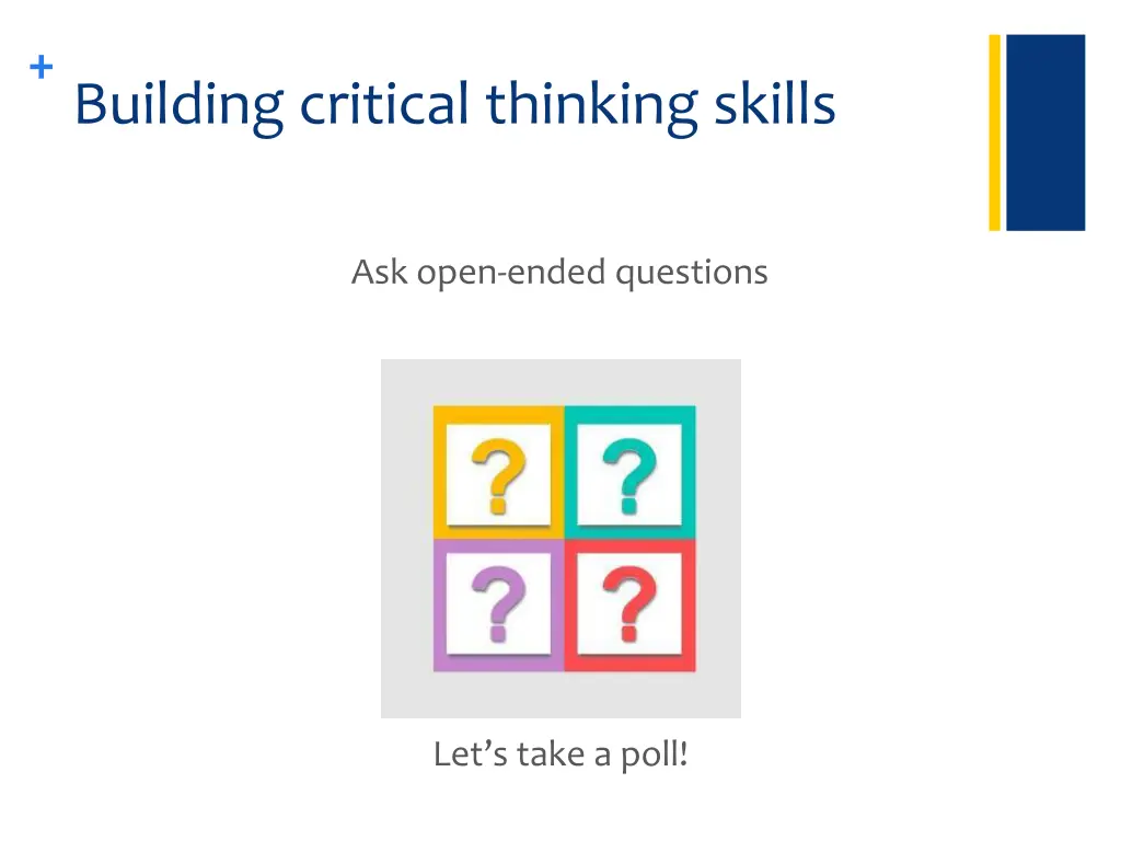 building critical thinking skills