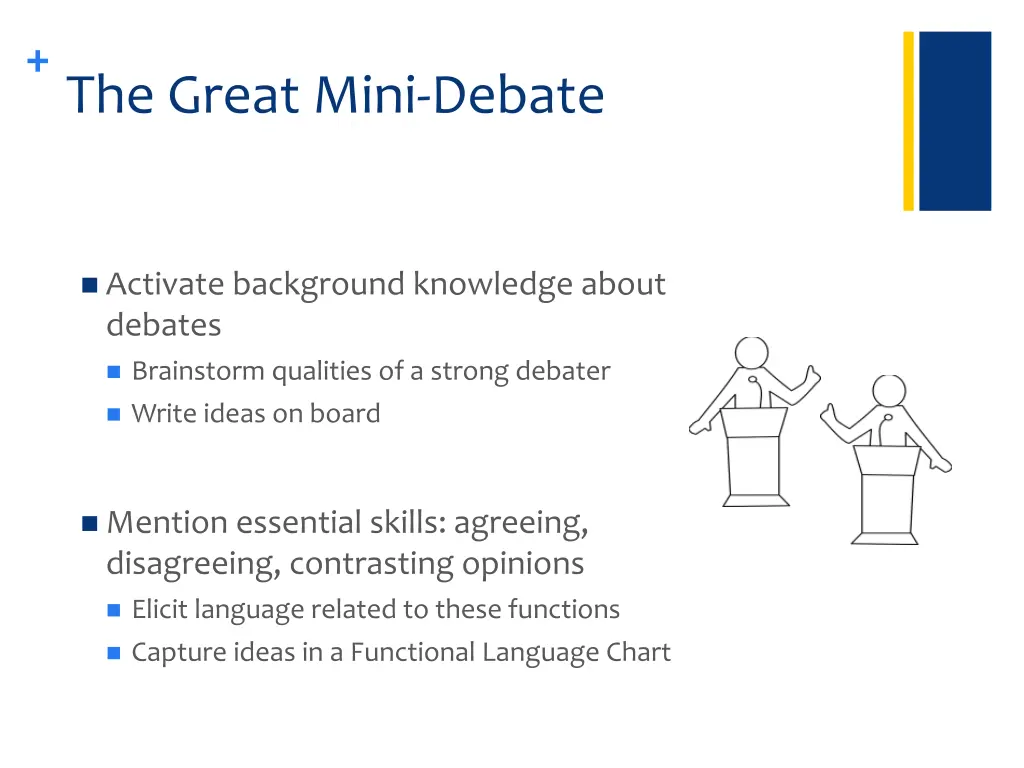 the great mini debate 1