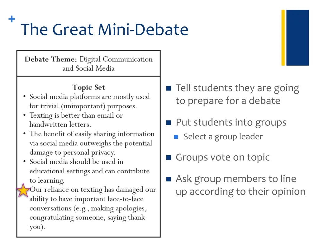 the great mini debate 3