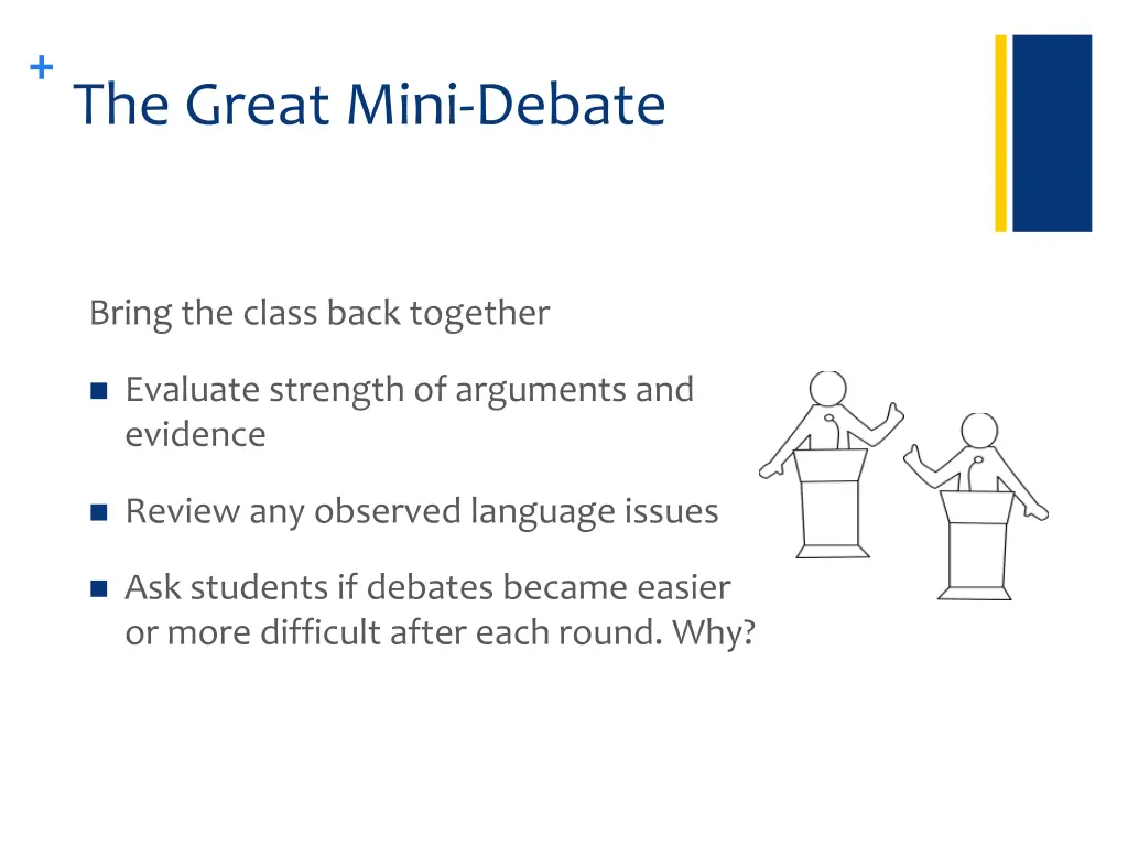 the great mini debate 7