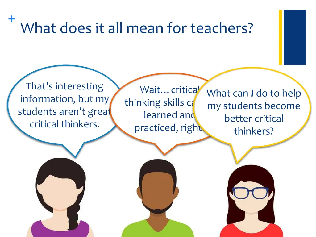 what does it all mean for teachers