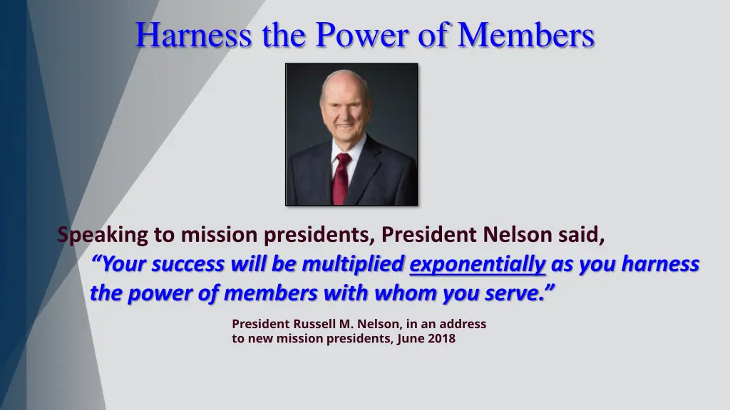 harness the power of members