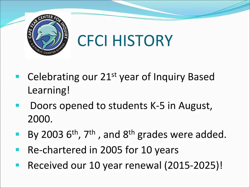 cfci history