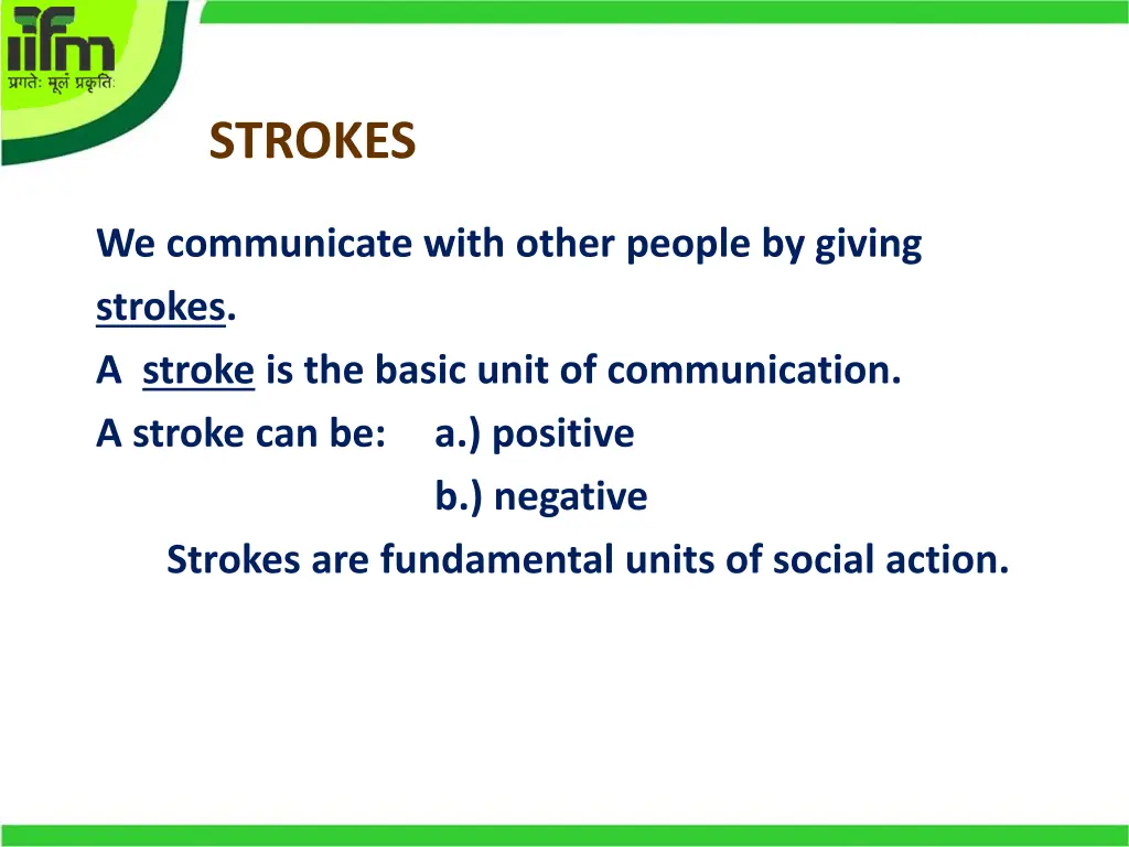 strokes