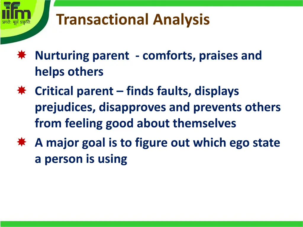 transactional analysis 4