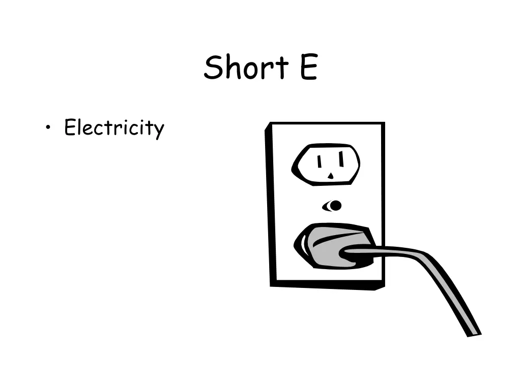 short e 1