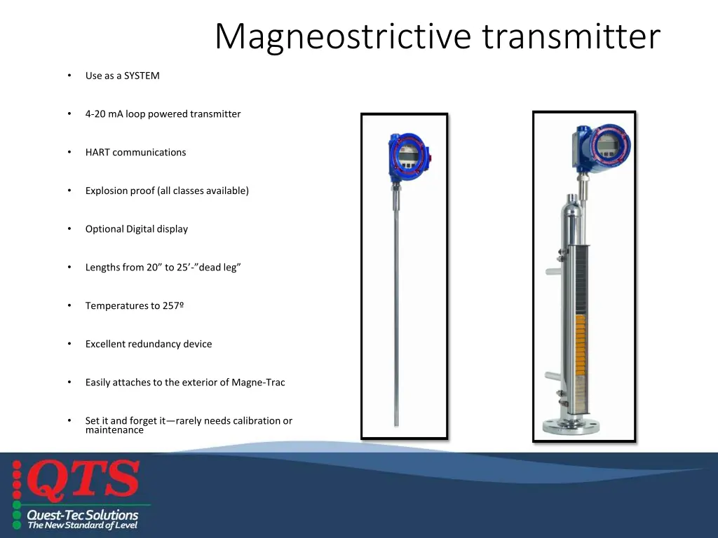 magneostrictive transmitter