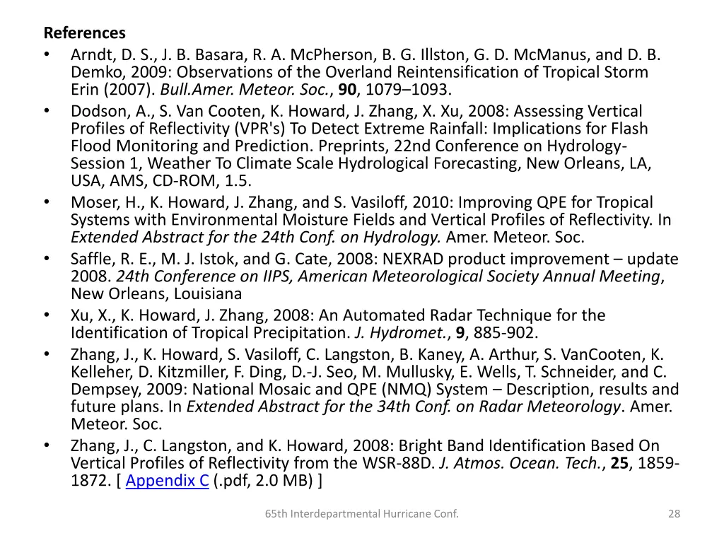 references arndt d s j b basara r a mcpherson