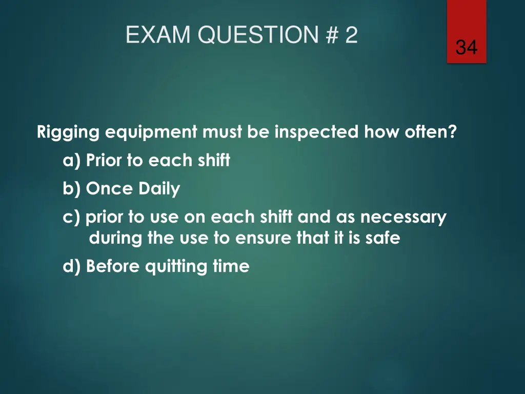 exam question 2