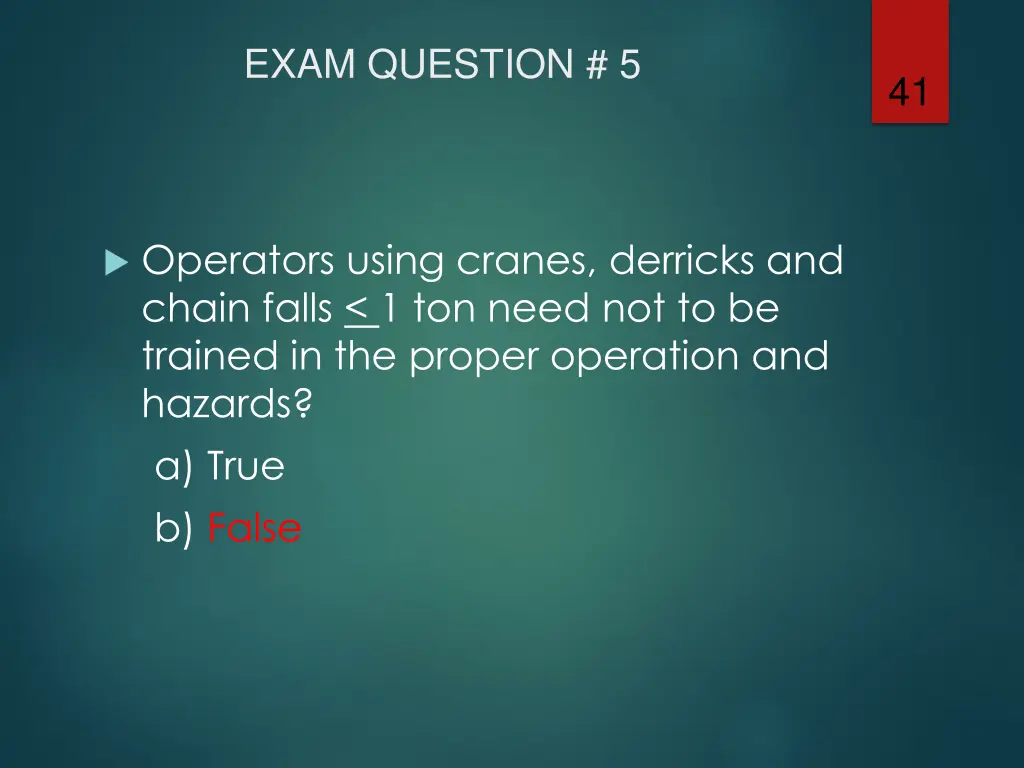 exam question 5 1