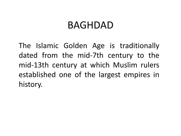 baghdad