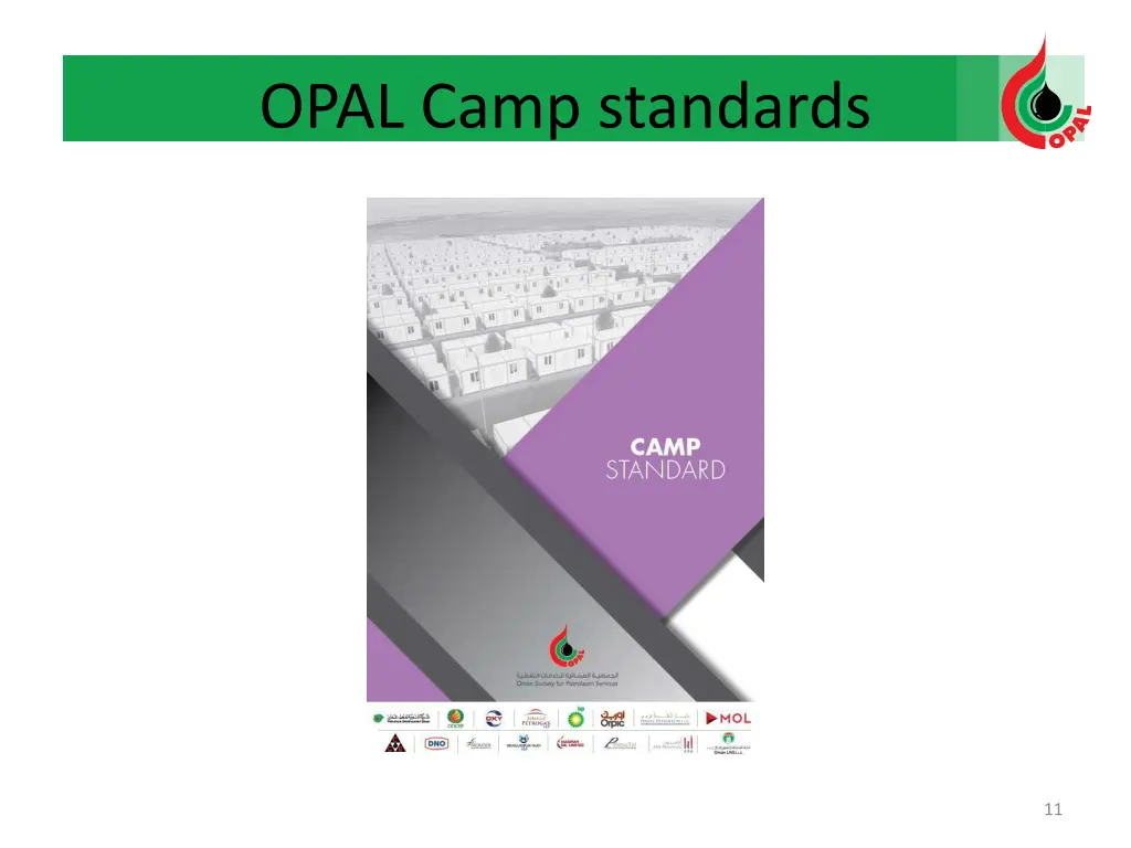 opal camp standards