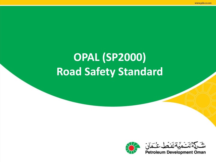 opal sp2000 road safety standard