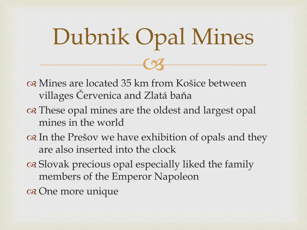 dubnik opal mines 1