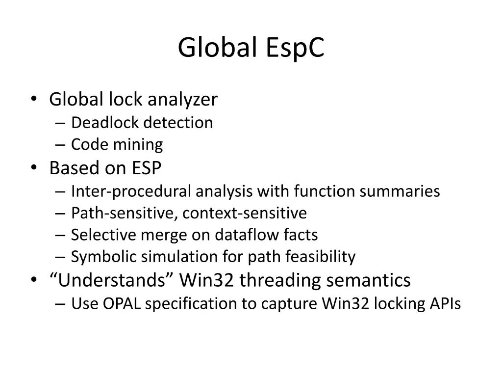 global espc