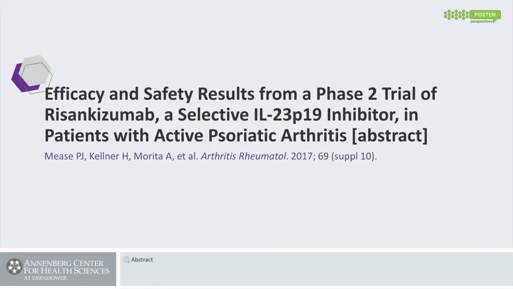 efficacy and safety results from a phase 2 trial