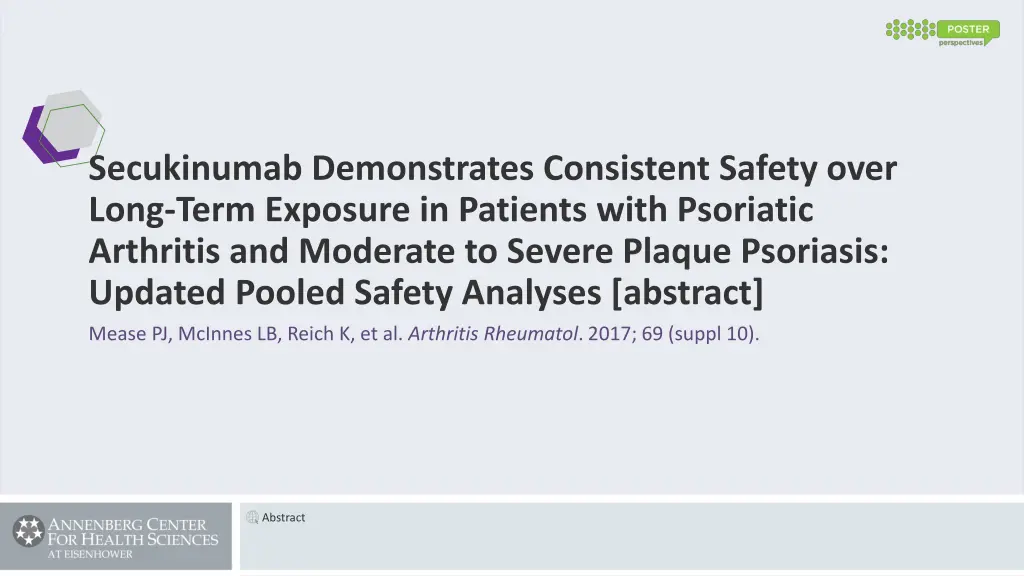 secukinumab demonstrates consistent safety over