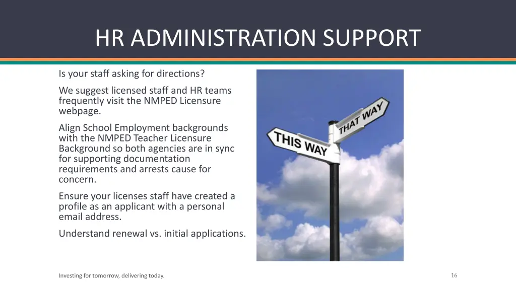 hr administration support