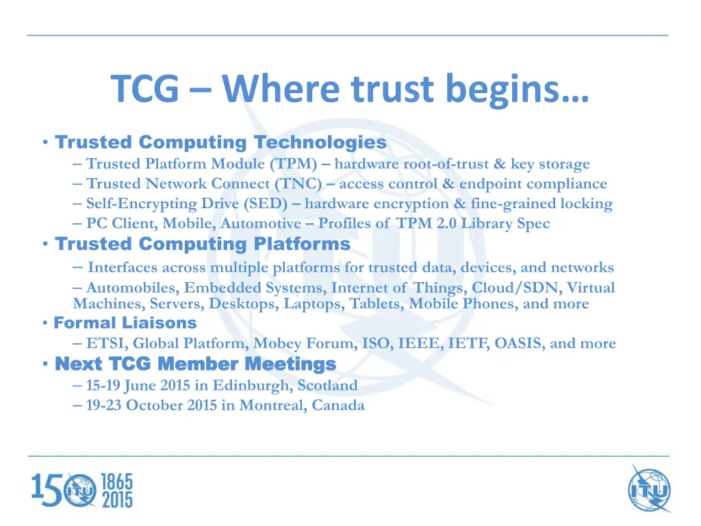 tcg where trust begins