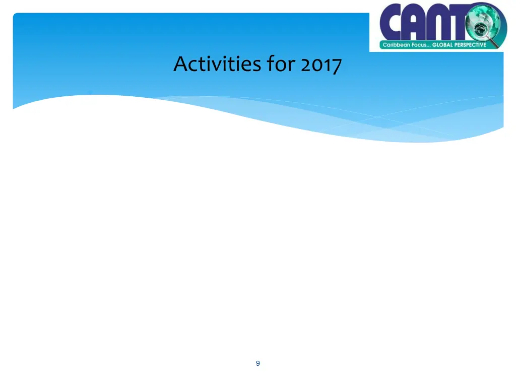 activities for 2017