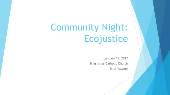 community night ecojustice