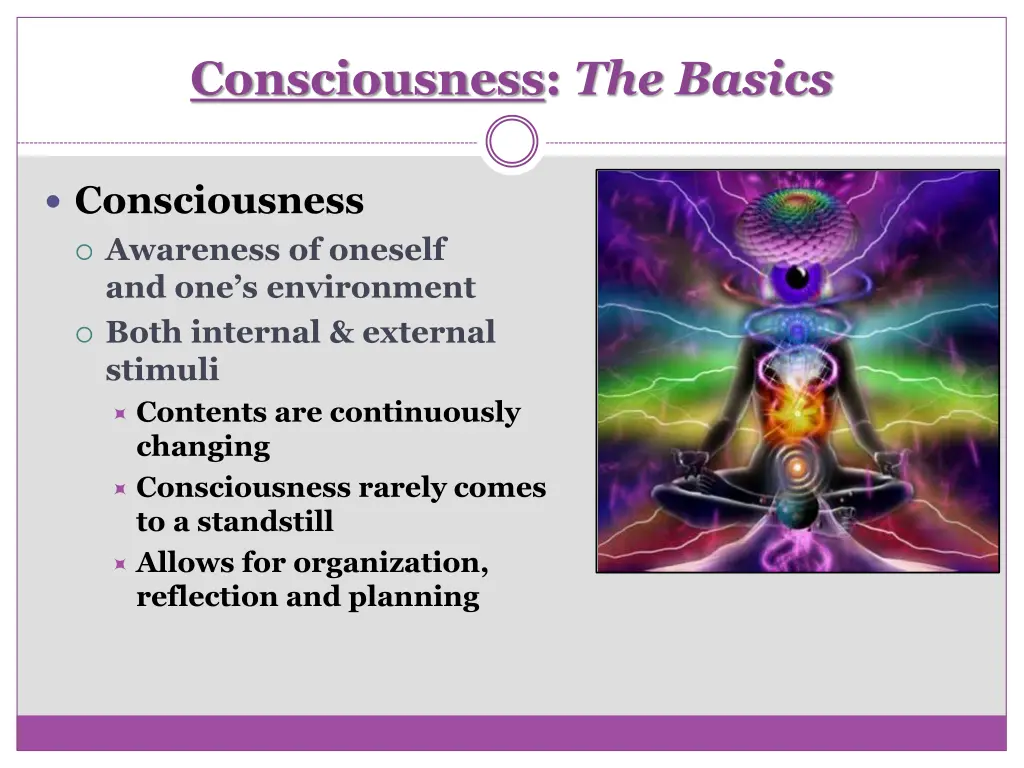 consciousness the basics 1