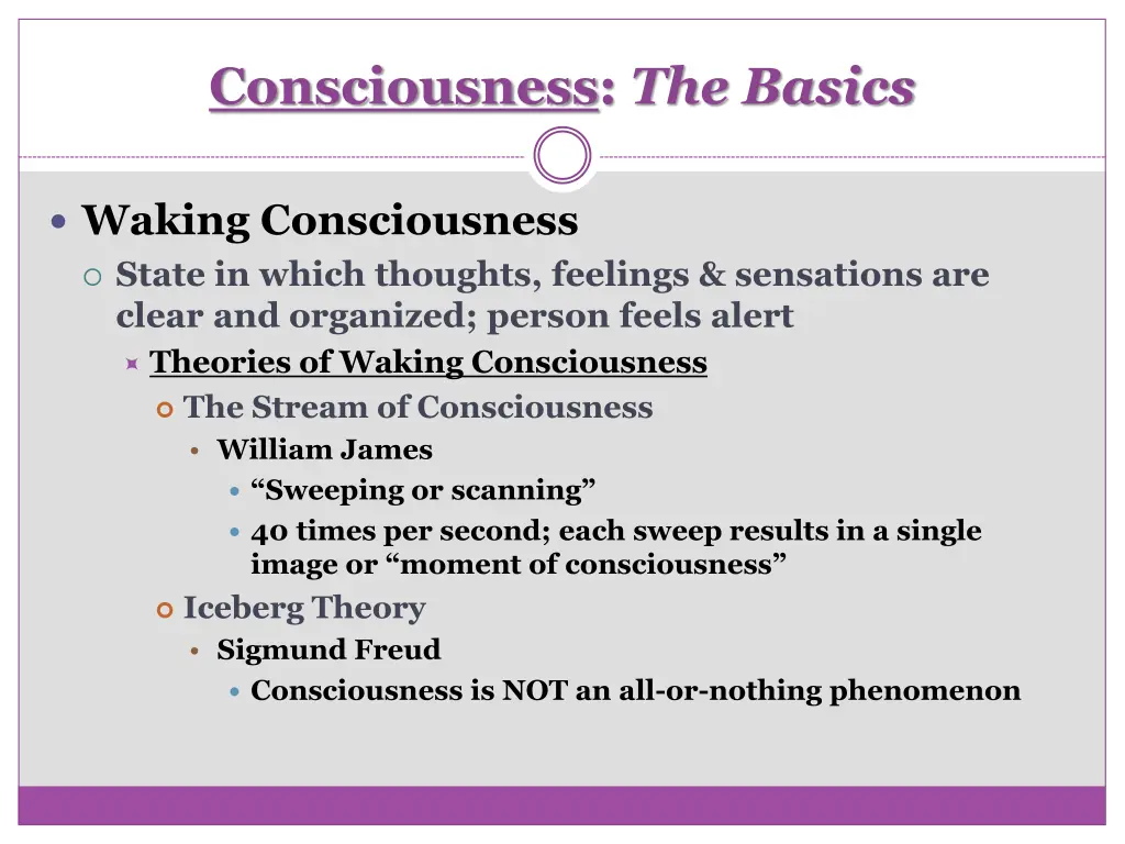 consciousness the basics 3