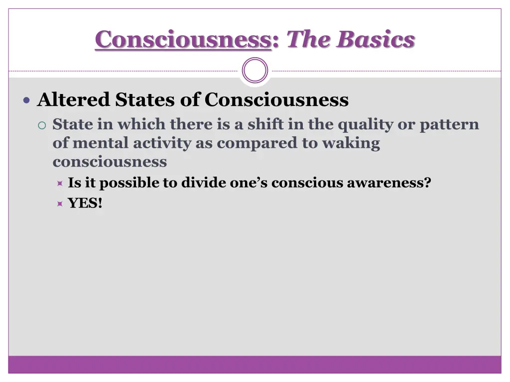 consciousness the basics 4