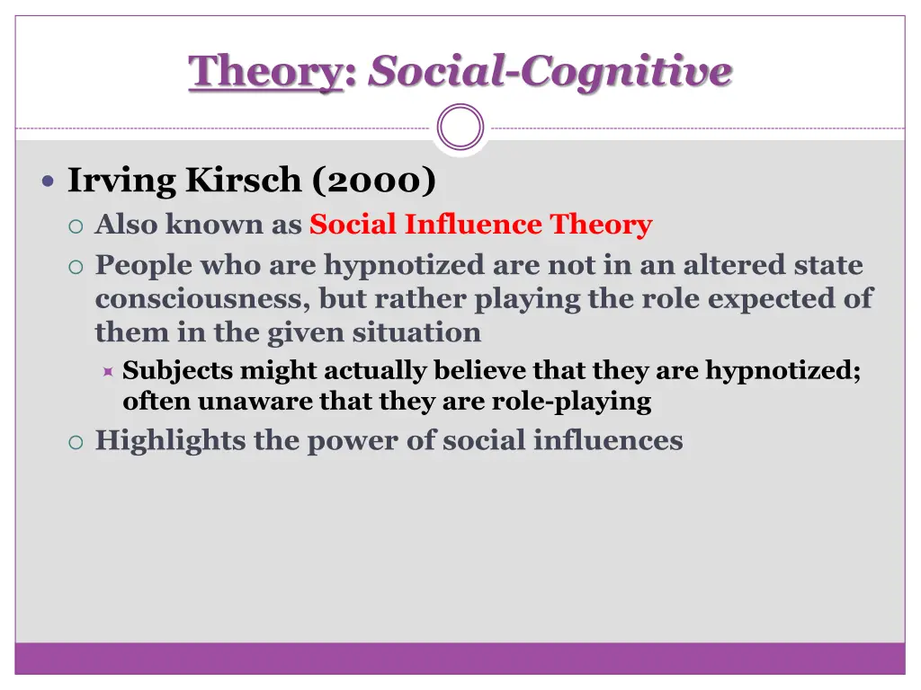 theory social cognitive