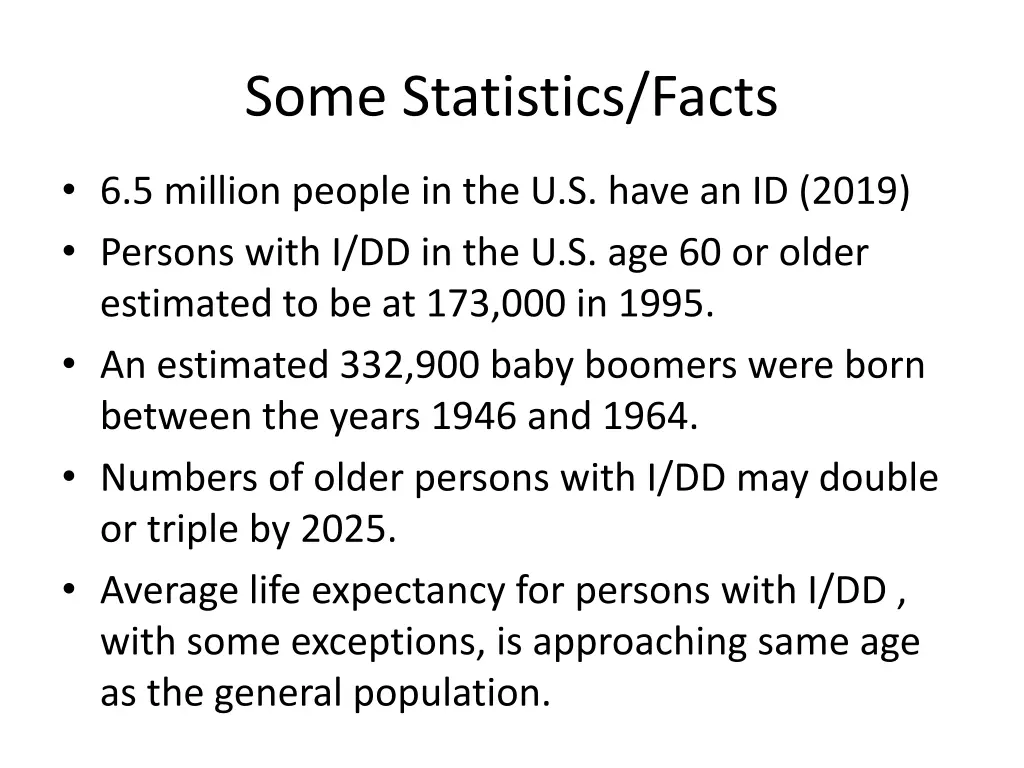 some statistics facts 1