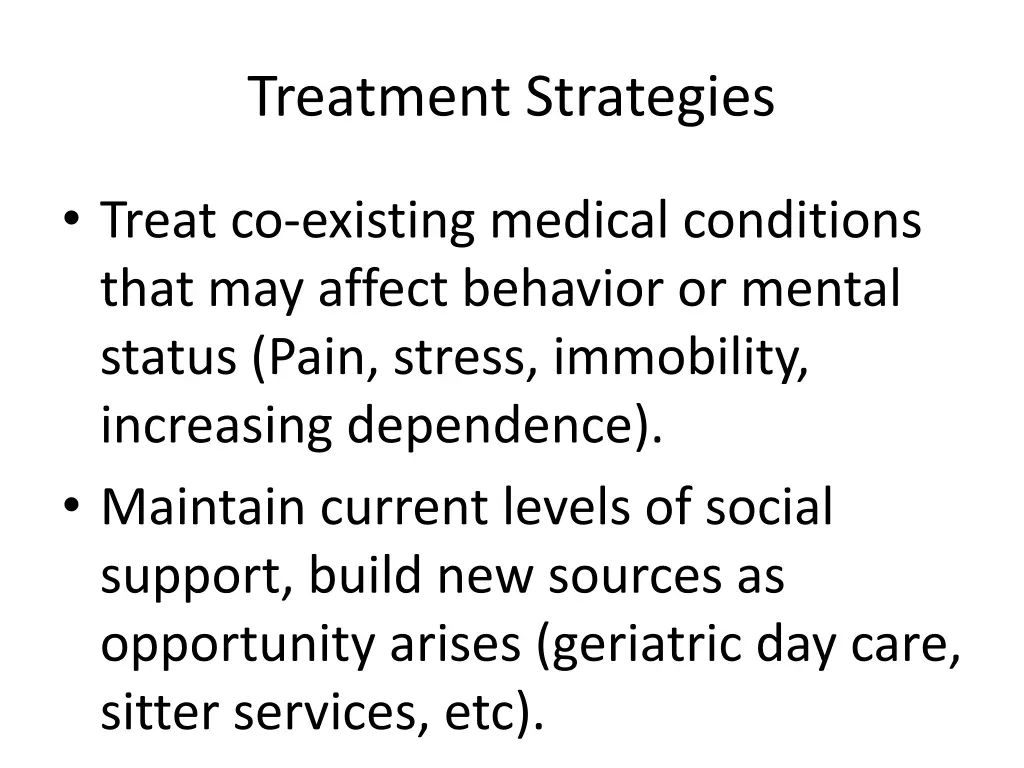 treatment strategies 1