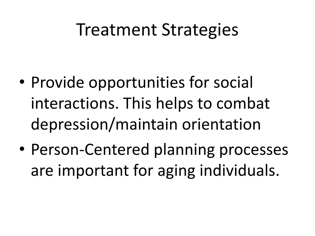 treatment strategies 2