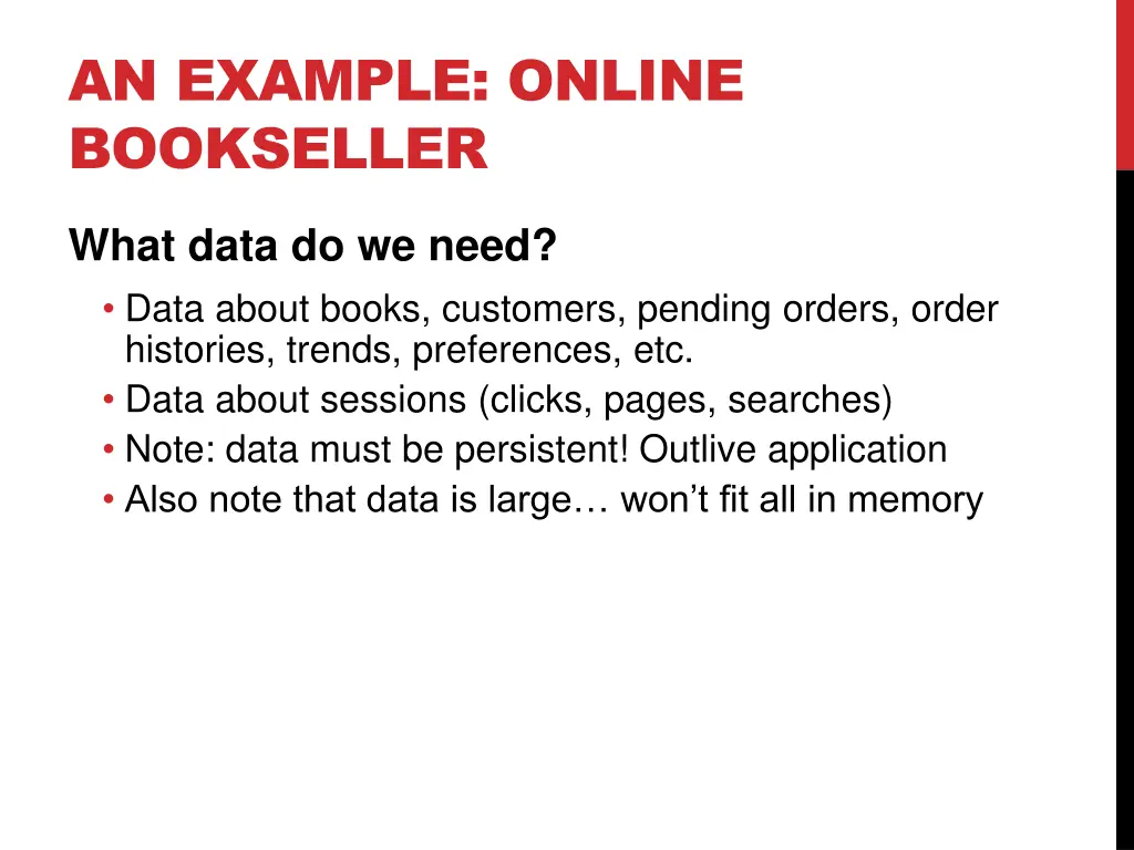 an example online bookseller 1