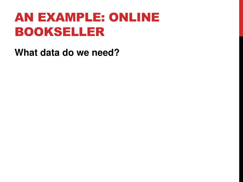 an example online bookseller