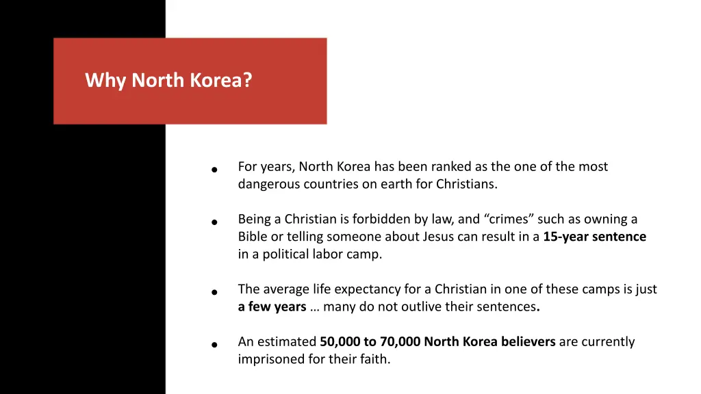 why north korea