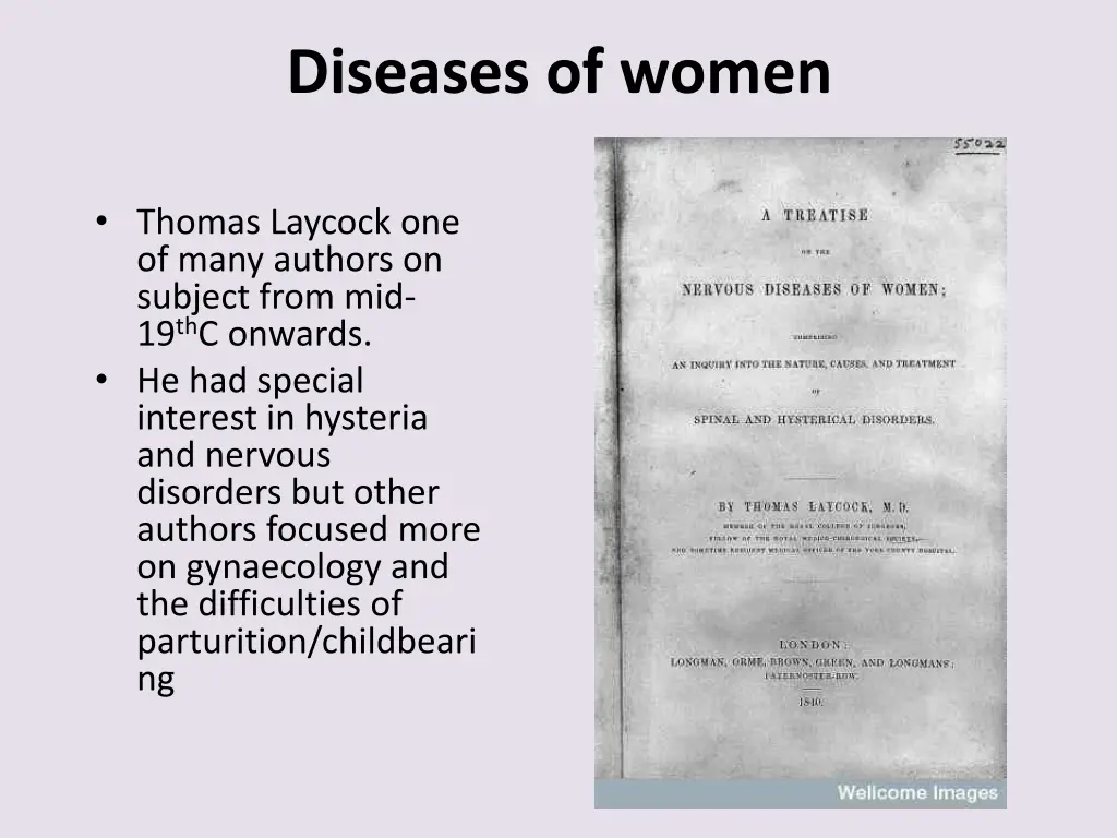 diseases of women