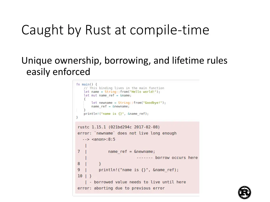 caught by rust at compile time