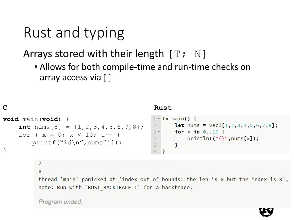 rust and typing 1