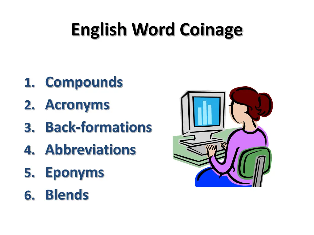 english word coinage